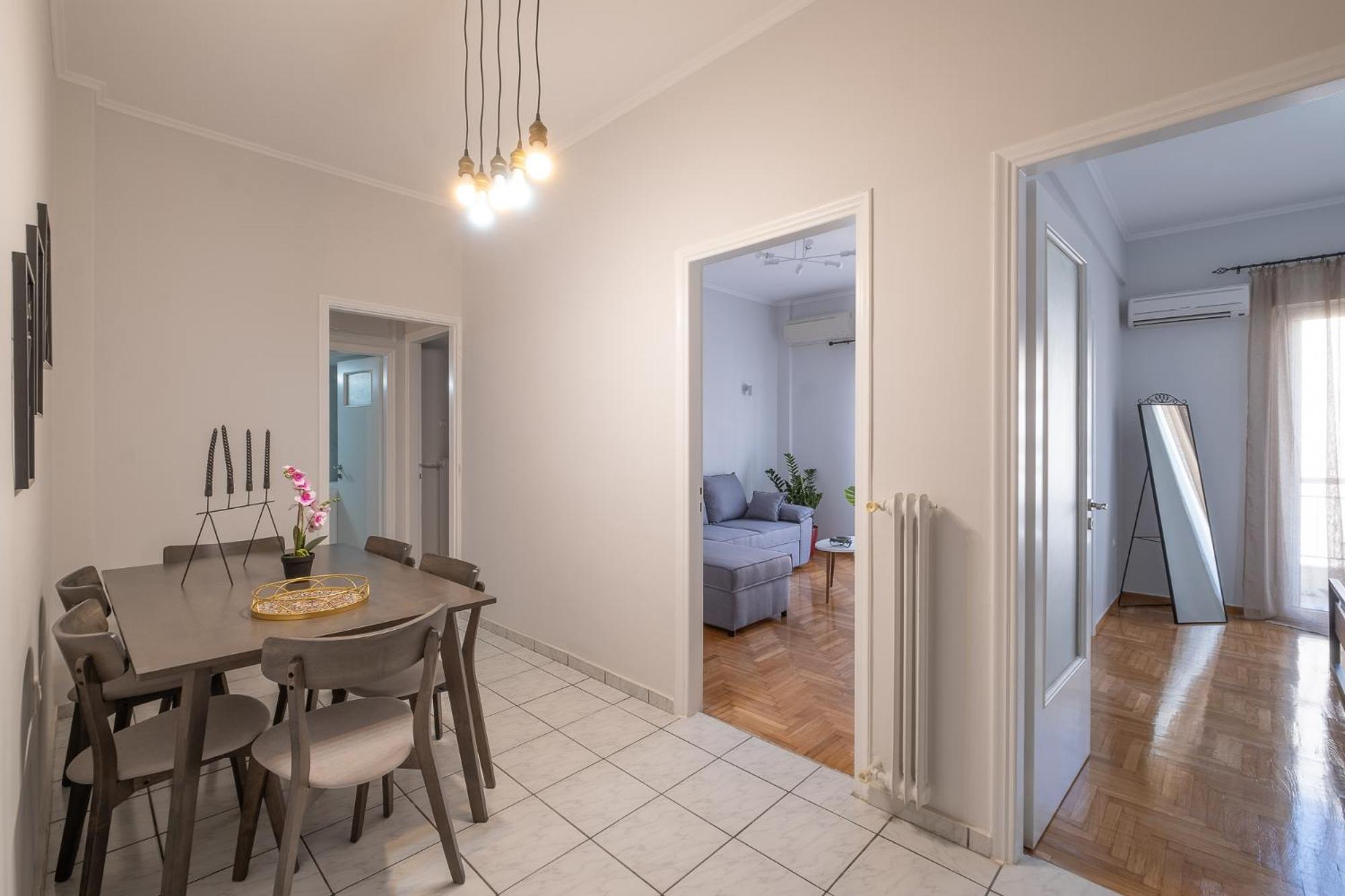 Lovely And Modern 3Bd Apartment Close To Ampelokipoi Metro Athens Exterior photo
